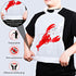 50pcs Crab Lobster Bibs and 50 Pairs of Plastic Disposable Gloves Disposable Adult Crab Feast Bibs for Seafood(Lobster Style)...