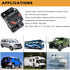 STETION 100 Amp Circuit Breaker Trolling with Manual Reset Car Marine Trolling Motors Boat ATV Manual Power Protect for Audio System Fuse 12V-48VD...