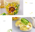 Ceramic Sugar Bowl Sunflower Painting Salt Pepper Storage Jar with Lid And Spoon...