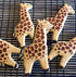 Giraffe Cookie Cutter, 4.75" Made in USA by Ann Clark...