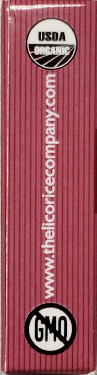 Zagarese 100% Organic Licorice, Original, 0.88 Ounce Flip Top Box...