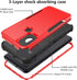 TJS for Motorola Moto G Pure 2021/Moto G Power 2022 Case, with Tempered Glass Screen Protector, Heavy Duty Rugged Shockproof Full Body Anti Scratc...