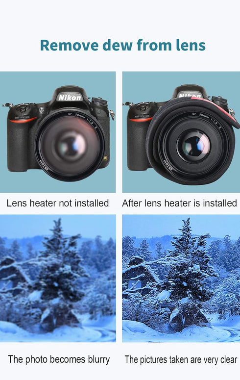 Lens Heater?LOSHARP Dew Heater for Camera Lens USB Lens Heater Warmer for Heating and defogging of Camera and Observation Mirror in Extremely Cold...