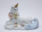 CG 737-33 White Unicorn with Flowers Sitting Figurine,4" H...