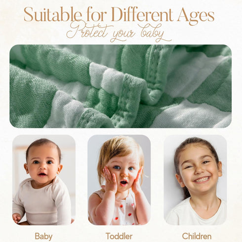 Ultra Soft Muslin Baby Blanket, Made of Viscose from Bamboo and Muslin from Cotton, A Versatile Swaddle and Bed Blanket for Babies, Toddlers, Boys...