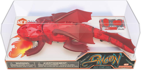 HEXBUG Remote Control Dragon, Rechargeable Robot Dragon Toys for Kids, Adjustable Robotic Dragon Figure STEM Toys for Boys & Girls Ages 8 & Up, Re...