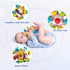 Baby Sensory Toys - Teething Montessori Toys for Babies, Infant Teethers Toys, Baby Rattle Chew Toys 0-3-6-12 to 18 Months, Gifts for Newborn Boys...