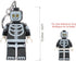 LEGO Monster Fighters Keychain Light - Skeleton - 3 Inch Tall Figure (KE137H)...