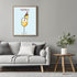 Posterizer 1 pcs-Liquor drink with fun message-cheers-Kitchen & Bar Art Art Poster Print for Home, Office, Store, Bar- unframed wall art...
