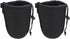 2pcs Camera Lens Bag Camera Lens Accessories Drawstring Lens Case Lens Pouch Bag Camera Lens Case Bag Shockproof Camera Lens Case Bag for Dslr Cam...