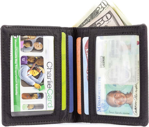 Big Skinny Metro Bi-Fold Slim Wallet, Holds Up to 20 Cards...