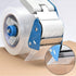 Packing Tape Dispenser Gun, 2 Inch Tape Gun Dispenser with 1 Roll Carton Packing Tape, Lightweight Industrial Side Loading Tape Dispenser(1Pack)...