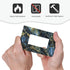 Abstract Navy Blue Marble 1 Gang Rocker/GFCI Outlet Light Switch Wall Plate Cover Faceplate Gold Grey Marble Ink Texture Decorative Faceplate Luxu...