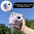 CAIYOULE Clear Case for Instax Mini 12 Camera, Fujifilm Mini 12 Protective PC Cover with Camera Stickers and Mini Frames...