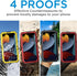 Marrkey Waterproof Case for iPhone 15 Pro Max, Heavy Duty Durable Metal Full Body Built-in Screen Protection Case Shockproof Dustproof Rugged Mili...