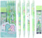 Cute Mechanical Pencil Set Include 4 Pcs 0.5mm Kawaii Mechanical Pencils with 1 Tubes HB Lead Refills Kawaii Stationary Cute School Supplies for W...
