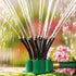 Garden Sprinkler Head, Use This Adjustable Lawn Sprinkler Head to Transform Your Garden...