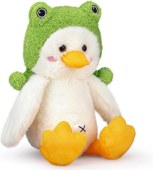 IKASA Duck Stuffed Animals Plush Toys,13" Cute Plushie Soft Small Fluffly Cuddly Toy, Gifts for Family Kids Girls Boys...