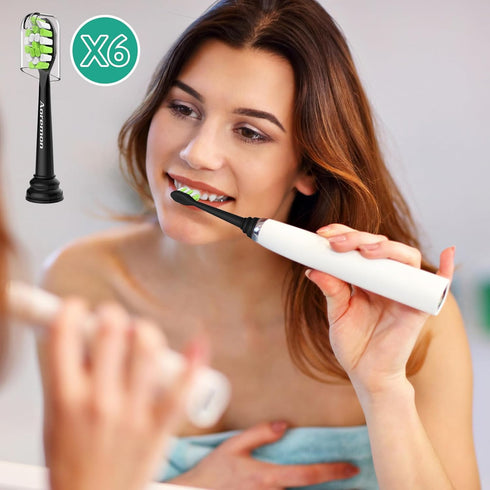 Aoremon Toothbrush Replacement Heads Compatible with Philips Sonicare DiamondClean 2 Series 3 Series ProtectiveClean FlexCare HealthyWhite 4100 51...
