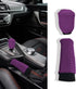 Car Gear Shift Cover Set, Gear Shift Knob Cover & Hand Brake Cover, Car Interior Protector Accessories Anti-Slip Handbrake Gear Shift Protector Fi...