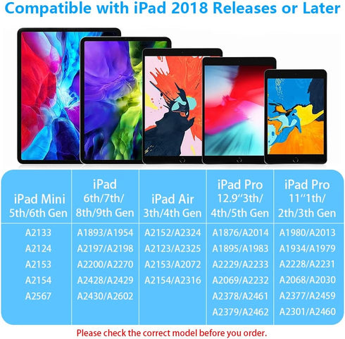 Stylus Pen for iPad,35 Mins Fast Charging for Apple iPad Pencil,Palm Rejection, Tilt Sensitivity, Work for 2018-2023 Apple iPad Pro 11/12.9 inch,i...