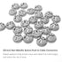 35 Pcs 3/8 in. - 1/2 in. Non Metallic Button Push-in Bulk Connector, Plastic Cable Connector Electrical Conduit Fittings, Fits 1/2-Inch Knock Outs...