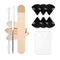Acrylic Cosmetic Makeup Palette, Makeup Mixing Tray with Makeup Spatula Metal Mirror for Beauty Salon Color Cream Liquid Foundation Mixing Palette...