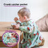 Tidy Tot - Long Baby Bib - Mess Proof Long Sleeve Feeding Smock with Large Food Catcher Pocket - Waterproof Bib...