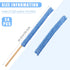 24 Pieces Microfiber Detail Duster Sticks Crevice Cleaning Tool Crevice Cleaning Brush Mini Detail Dusters for Cleaning Home Car Window The Smalle...
