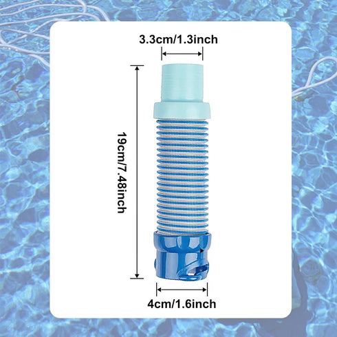 Pool Vacuum Hose Adapter for Zodiac MX6 MX8 Pool Cleaner, Pool Cleaner Hose Twist Lock Hose for Swimming Pool, Suction Adapter Leaf Catcher Hose A...