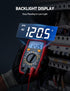 AstroAI Digital Multimeter Tester 2000 Counts with DC AC Voltmeter and Ohm Volt Amp Meter; Measures Voltage, Current, Resistance, Continuity and D...