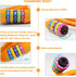 Bike Lock Cable - 4 Feet Resettable Cable Lock - Self Coiling 5 Digit Combination Bicycle Lock (Orange)...