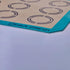 GUYDREMAT 2PCs Silicone Baking Mat with Measurements for Cookies - 16 1/2” x 11 5/8” - Reusable Premium Food Grade Silicone Cookie Sheets - Heat R...