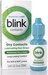 Blink Contacts Lubricating Eye Drops 0.34 fl oz (10 mL), Pack of 3...