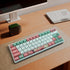IJKT Keycaps, PBT keycap,KCA Profile for Cherry Mx Gateron Kailh Switches Mechanical Keyboard?Standard ANSI/ISO Layout...