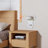 WALI Outlet Shelf Wall Holder,Bathroom Walls Shelves up to 10lbs Standard Vertical Duplex Wall Shelf Organizer for Smart Home Decor Space Saving P...