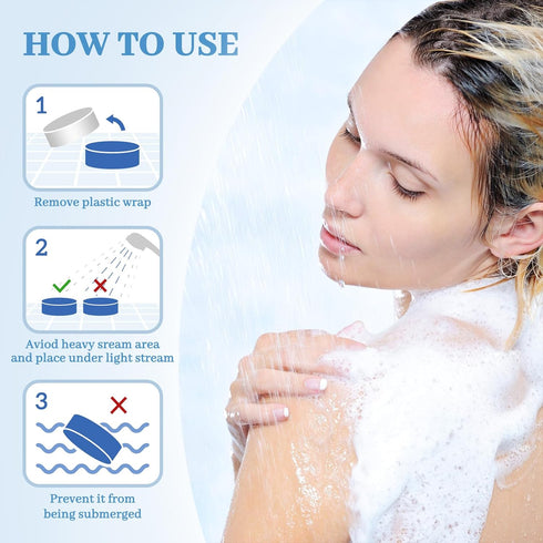 Shower Steamers 6 Count, Shower Steamers with Natural Ingredients, 6 Different Scents & Individually Wrapped, Christmas and Birthday Good Option f...