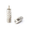 THE CIMPLE CO - RF (F81) and RCA Coaxial Adapter - RCA Male to Female F81 (F-Pin) Connector, Adapter, Coupler, and Converter - for RG11, RG6, RG59...