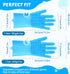 Pecute Pet Grooming Gloves, Heat Resistant Cat Bathing Gloves with High-Density Teeth, Silicone Dog Bathing Gloves with Enhanced Five Finger Desig...