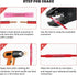 RED WOLF 240PC Heat Shrink Wire Connector Butt Kit, Insulated Crimp Connectors Ring Fork Spade Crimp Terminal to Joint Splice Cable for Automotive...