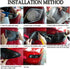 1797 Car Light Tint Film Headlight Fog Light Taillight Yellow Tinted Vinyl Tail Back Color Sticker Self Adhesive Shiny Chameleon Accessories Parts...