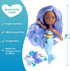 ADORA Water Wonder Mermaid Dolls with Color-Changing Tail in Cold Water, 7" Toy Baby Doll with Movable Waist, Birthday Gift for Ages 1+ - Oceana...