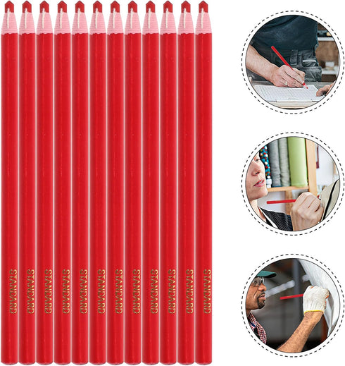 Gadpiparty Painting Wax Pencils 24pcs Peel off China Markers Grease Wax Pencils Art Crayons Marking Pencils Paper-Wrapped Painting Pen for Glass G...
