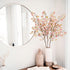 Uieke Silk Cherry Blossom Branches, 40.5in Artificial Cherry Blossom Flowers Long Stems Fake Flowers Vase Arrangements for Wedding Home Japanese D...