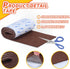 Felt Furniture Pads, Non Slip Self Adhesive Cuttable Felt Tape Brown Heavy Duty Felt Strip Roll for Protecting Hardwood Floors Chair Wall Protecto...