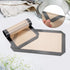 2pcs Silicone Baking Mats, 9.57x5.59 Inch ST100 & ST101 Silicone Oven Liners 2-in-1 Baking Sheet for Cookies Non Stick Silicone Liners for Ninja f...