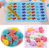 4 Pack: Bear,Dinosaur,Fruits,Vegetables Gummy Candy Molds; Mini Silicone Gummy Candy Chocolate Molds, Dessert DIY Cake Mould, Baking Pan,Kitchen T...