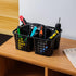 JiatuA Portable Shower Caddy Basket with Compartments Cleaning Supplies Organizer with Handle Plastic Storage Divided Tool Bin for Bathroom, Bedro...