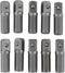 10PCS Replacement Part for M.C: Impact Socket Extension Adapter Converter Set - 1/4" Hex Shank to Square Drive 25mm | Chrome Vanadium Steel Tools ...