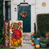 CROWNED BEAUTY Fall Welcome Garden Flag 12x18 Inch Double Sided for Outside, Burlap Small Seasonal Autumn Football Pumpkin Yard Decoration...
